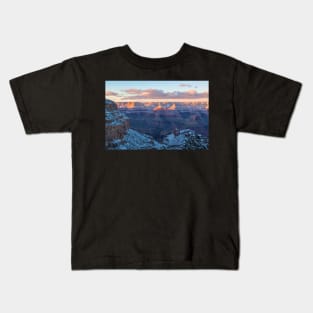 Grand Canyon in Winter Kids T-Shirt